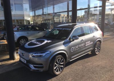 Volvo Cap Nord - Marathon du Médoc Marquage adhésif véhicule