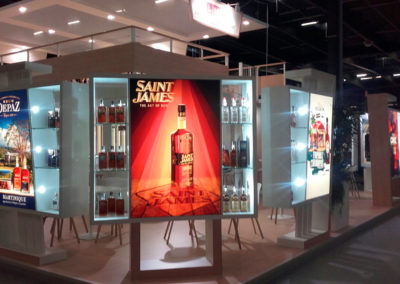 Saint james Salon_stand_vinexpo_alcool_spiritueux_l'atelier_enseignes_bordeaux_parc_des_expos