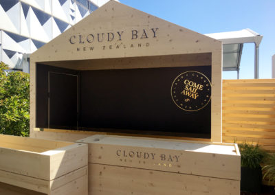 cloudy bay atelier enseignes bordeaux stand salon vinexpo parc des expositions